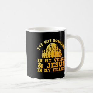 Best Bowling Design For Men Women Jesus Christian Coffee Mug