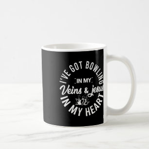Best Bowling Design For Men Women Jesus Christian  Coffee Mug