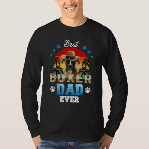 Best Boxer Dad Ever Best Dad Dog Men T-Shirt