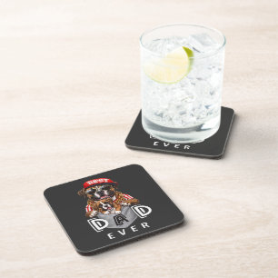 Best Boxer Dad Ever Coaster