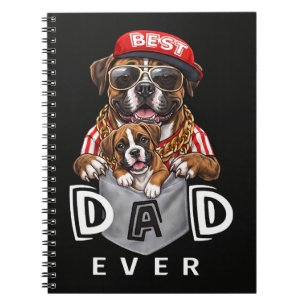 Best Boxer Dad Ever Notebook