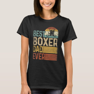 Best Boxer Dad Ever Retro Vintage Father's Day 202 T-Shirt