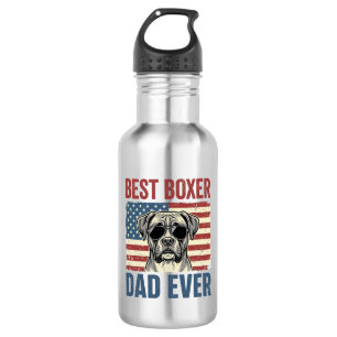 Best Boxer Dad Ever Vintage Dog 532 Ml Water Bottle