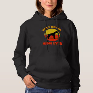 Best Boxer Mama Mum Ever Dog Puppy Mother's Day Hoodie