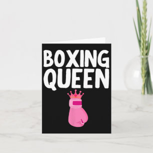 Best Boxing Art For Girls Women Gloves Boxing Spor Card