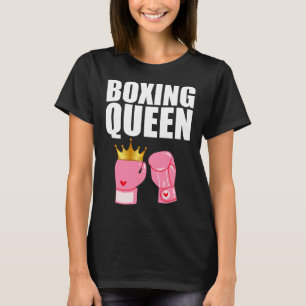 Best Boxing Art For Girls Women Gloves Boxing Spor T-Shirt