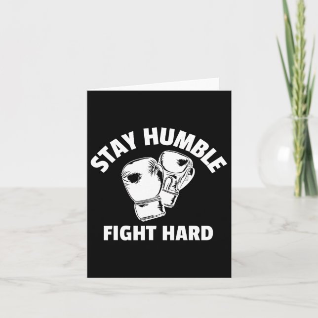 Best Boxing Art For Kids Men Women Gloves Boxing S Card (Front)