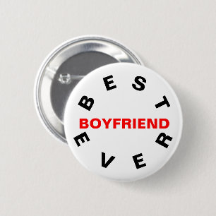Best Boyfriend Ever 6 Cm Round Badge