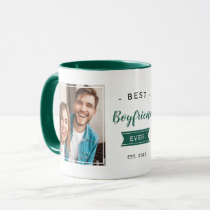 Best Boyfriend Ever Bf Anniversary Birthday Photo Mug