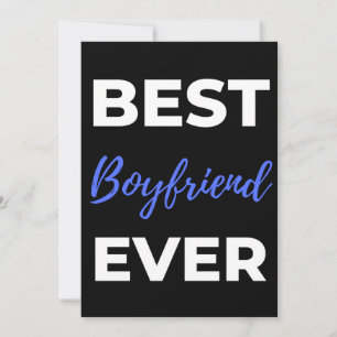 Best Boyfriend Ever Thank You Card