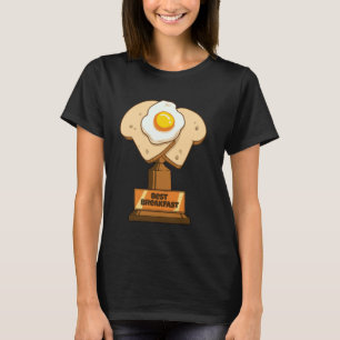 Best Breakfast Champion Funny Food Trophy T-Shirt