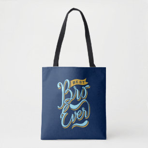Best bro forever tote bag