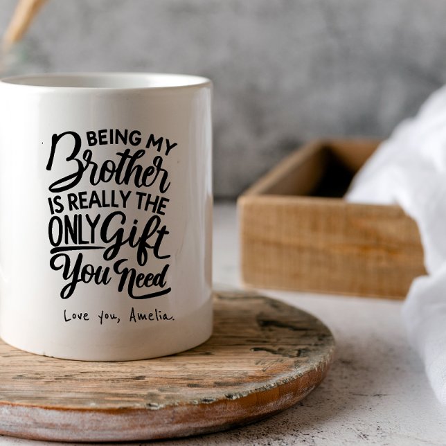 Best Brother Ever | funny brother  in law gift  Coffee Mug (Creator Uploaded)