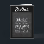 **BEST BROTHER EVER** HAPPY BIRTHDAY CARD<br><div class="desc">TO THE **BEST BROTHER EVER*** HAPPY BIRTHDAY AND I AM SO ***GRATEFUL*** THAT ***YOU*** ARE MY BROTHER!!!!! and ALL THE MEMORIES WE HAVE TO SHARE!!!!</div>