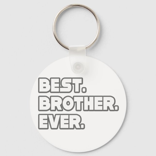 Best Brother Ever Key Ring (Front)