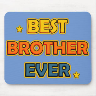 Best Brother Ever Mouse Mat