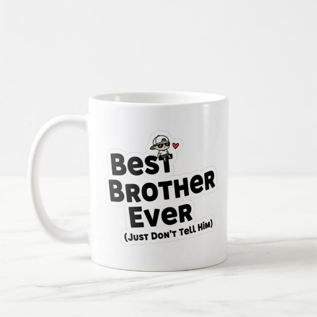 Best Brother Ever Mug (Left)