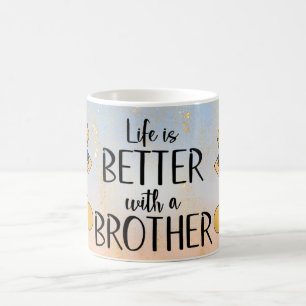 Best Brother Ever Mug with Heartfelt Love Message 