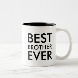 Best Brother Ever Two-Tone Coffee Mug