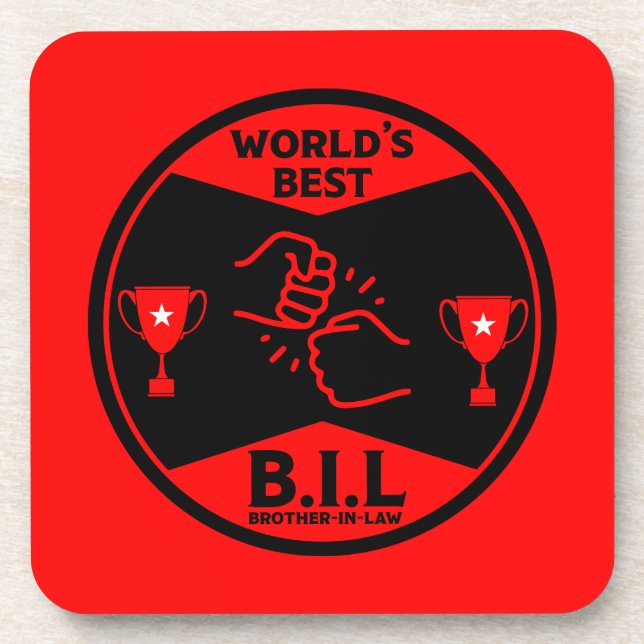 Best Brother-In-Law Coaster (Front)