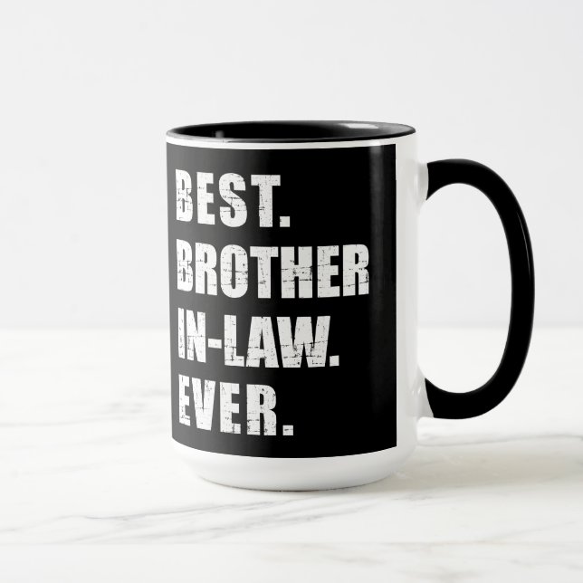 Best brother-in-law ever mug (Right)