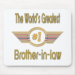 Best Brother-in-law Gifts Mouse Mat
