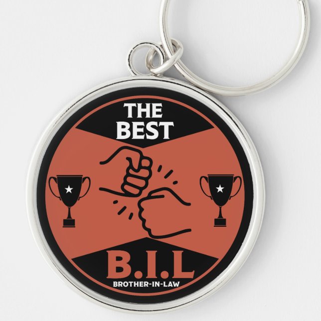 Best Brother-In-Law Key Ring (Front)