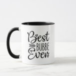 Best Bubbe Ever Mug<br><div class="desc">This adorable mug that says, "Best Bubbe Ever" is perfect for your mum, sister, friend, grandmother. The modern typography and sweet hearts make it stand out - just like her! She's the best! Let her know it and be reminded of it every time she sips her coffee or tea.</div>