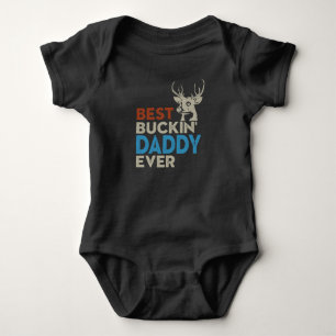Best Buckin DADDY Shirt, Hoodie Stunning Design Baby Bodysuit
