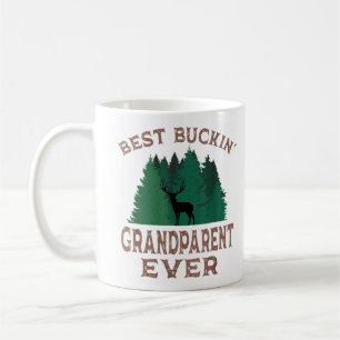 Best Buckin' Grandparent Ever Hunting Grandpa Coffee Mug