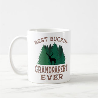 Best Buckin' Grandparent Ever Hunting Grandpa Coffee Mug