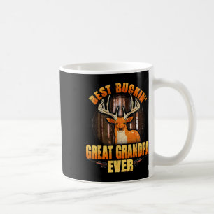 Best Buckin' Great Grandpa Ever Deer Hunting Fathe Coffee Mug