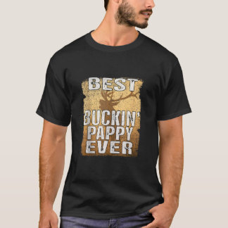 Best Buckin Pappy Ever Shirt Deer Hunting Bucking 