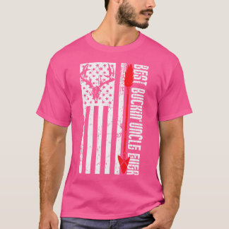 Best Buckin Uncle Ever Deer Hunting Father'S Day T-Shirt