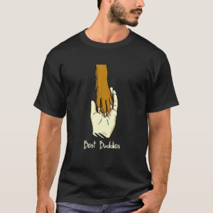 Best Buddies I Dog Animal Love Cute Friends T-Shirt