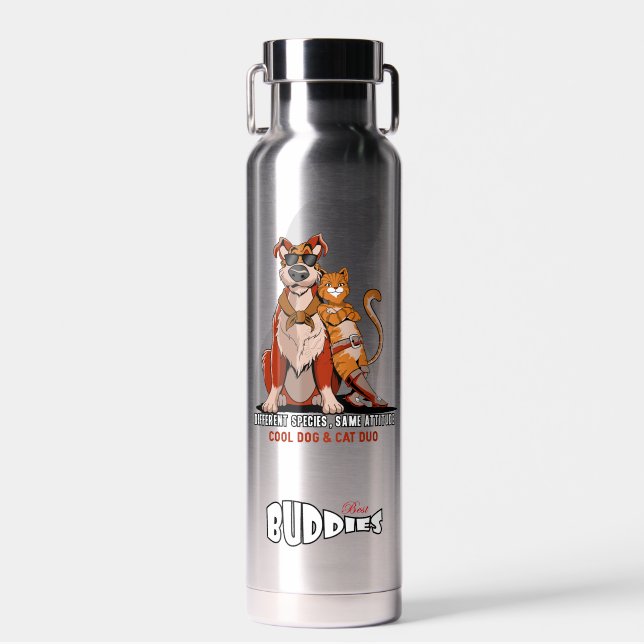 Best Buddy (1) | Thor Copper Vacuum Insulated Water Bottle (Front)
