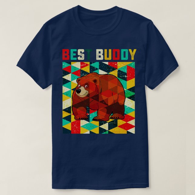 Best Buddy Bear T-Shirt (Design Front)