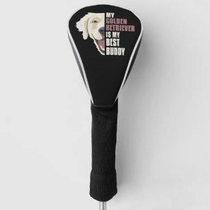 Best Buddy, Golden Retriever Golf Head Cover