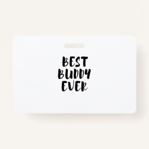 best Buddy ID Badge