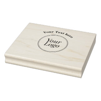 Best budget minimalist Add your logo Rubber Stamp