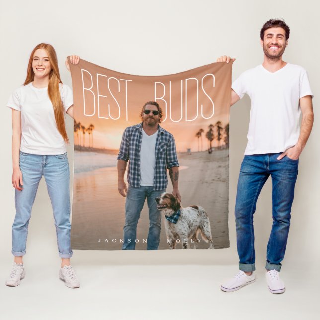 Best Buds Pets PhotoPop Fleece Blanket (In Situ)