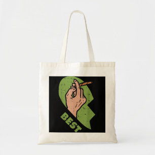 Best Buds Weed Matching Couple  Joint Stoner Frien Tote Bag