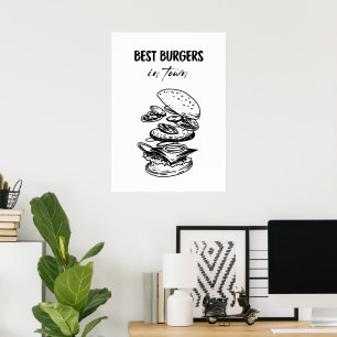 Best burgers in town poster