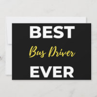 Best Bus Driver Ever