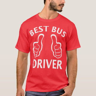 Best Bus Driver Kids Trailbus Driver T-Shirt