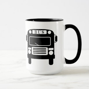 Best Bus Driver Silhouette Mug