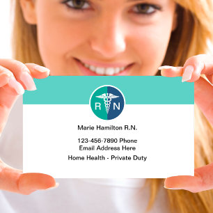 Best Business Cards For a Registered Nurse