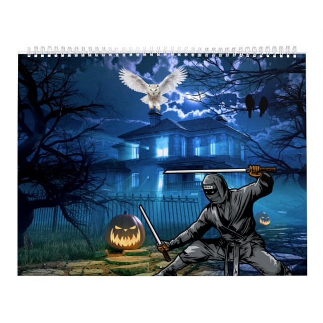 Best calender design for halloween and occasion.  calendar (Cover)