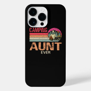 Best Camping Aunt Ever Vintage Camper Father's Day iPhone 14 Pro Max Case