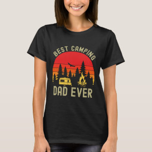Best Camping Dad Ever Camping Father's Day T-Shirt